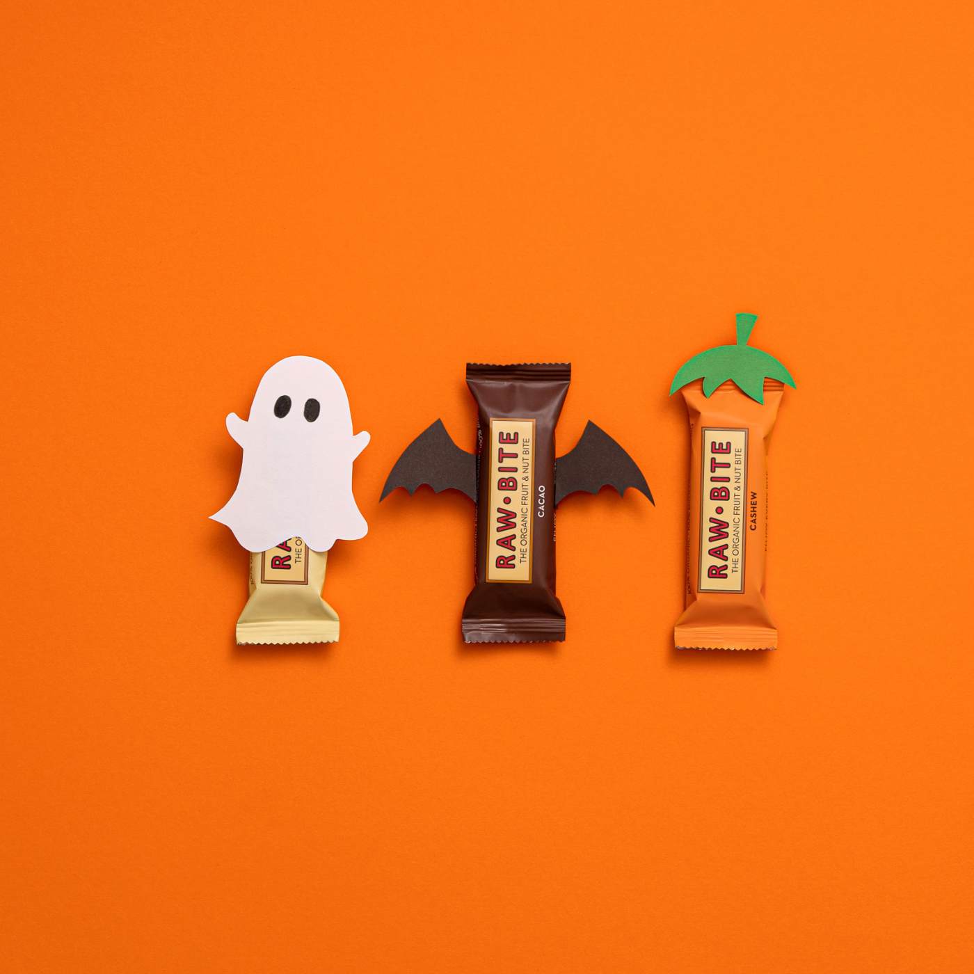 Halloween figurer med RAWBITE bars