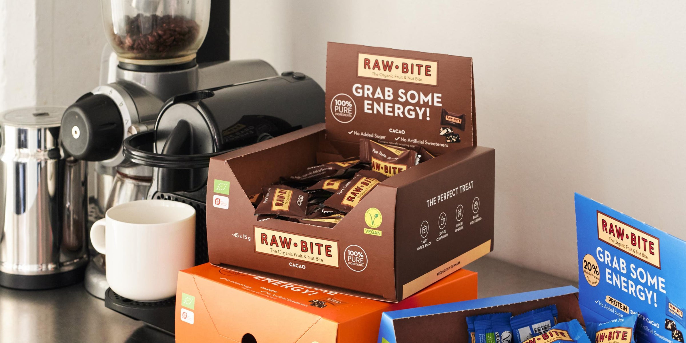 RAWBITE Cacao Office Box åbne