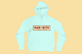 RAWBITE Hoodie i økologisk kvalitet