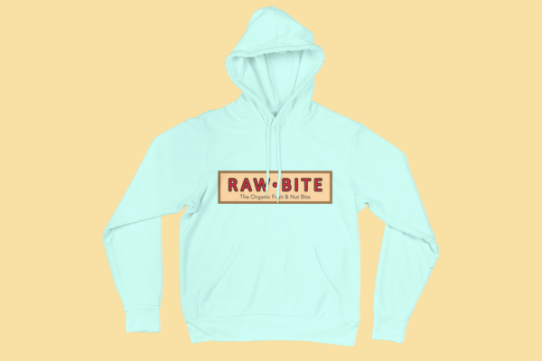 RAWBITE Hoodie i økologisk kvalitet