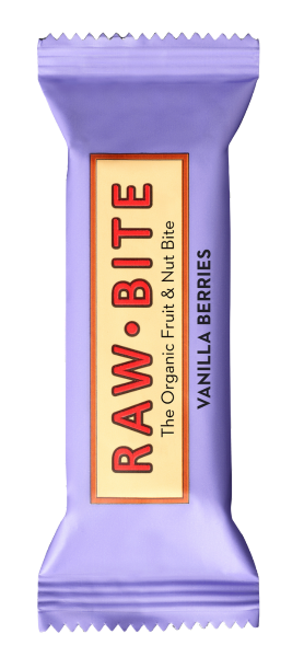 RAWBITE Vanilla Berries bar vertikal